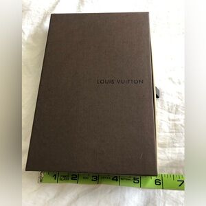 Louis Vuitton Dark Brown Gift Box with Branded Finish